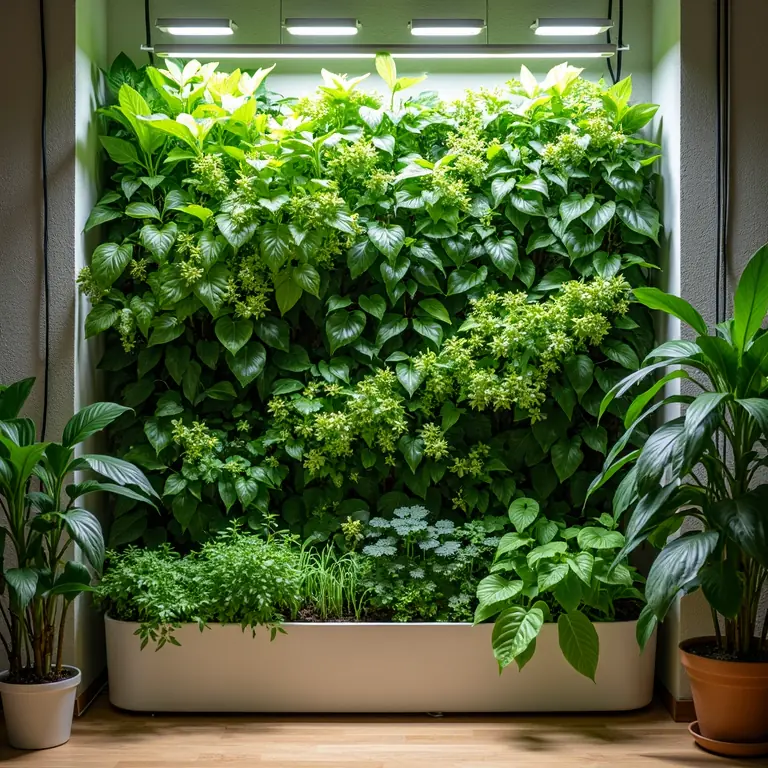 giardino verticale idroponico