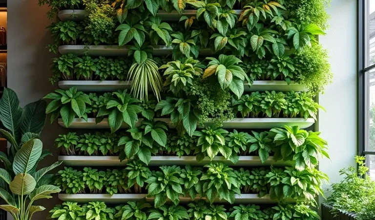 Il Giardino Verticale Idroponico: Coltivare Senza Terra in Spazi Creativi