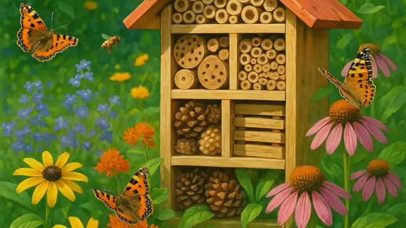 Giardinaggio per Insetti Felici: Costruisci un Hotel per Impollinatori nel Tuo Spazio Verde