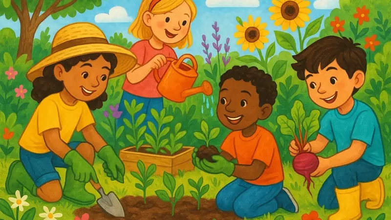 Giardinaggio per Bambini: Divertenti Attività Educative per Avvicinare i Più Piccoli alla Natura