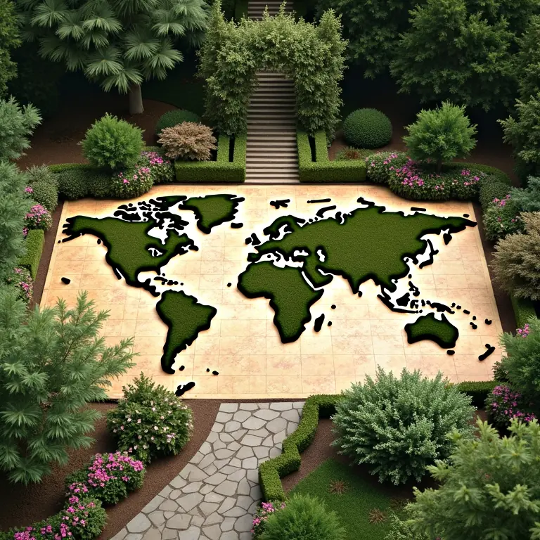 cartografia giardini